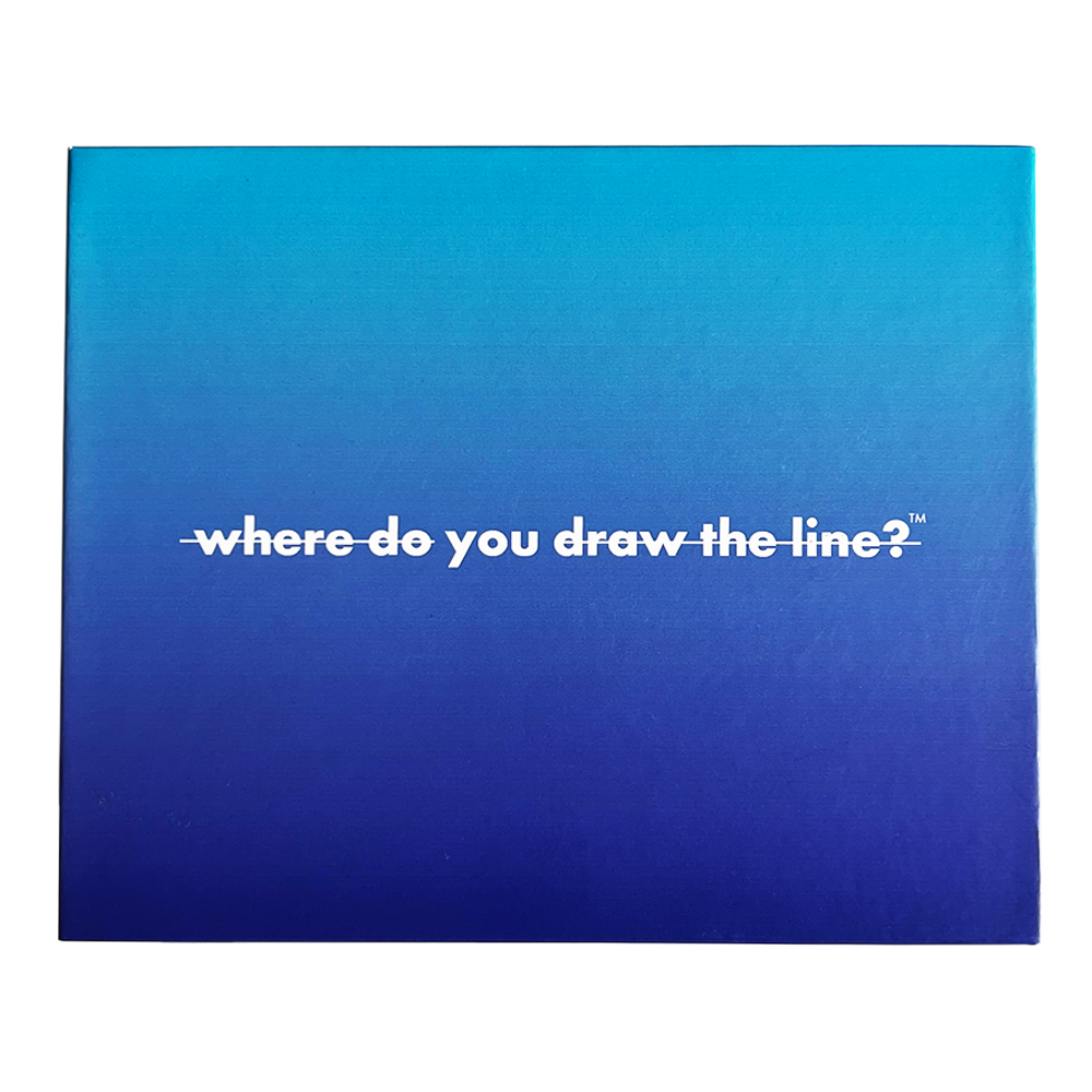 where do you draw the line card game