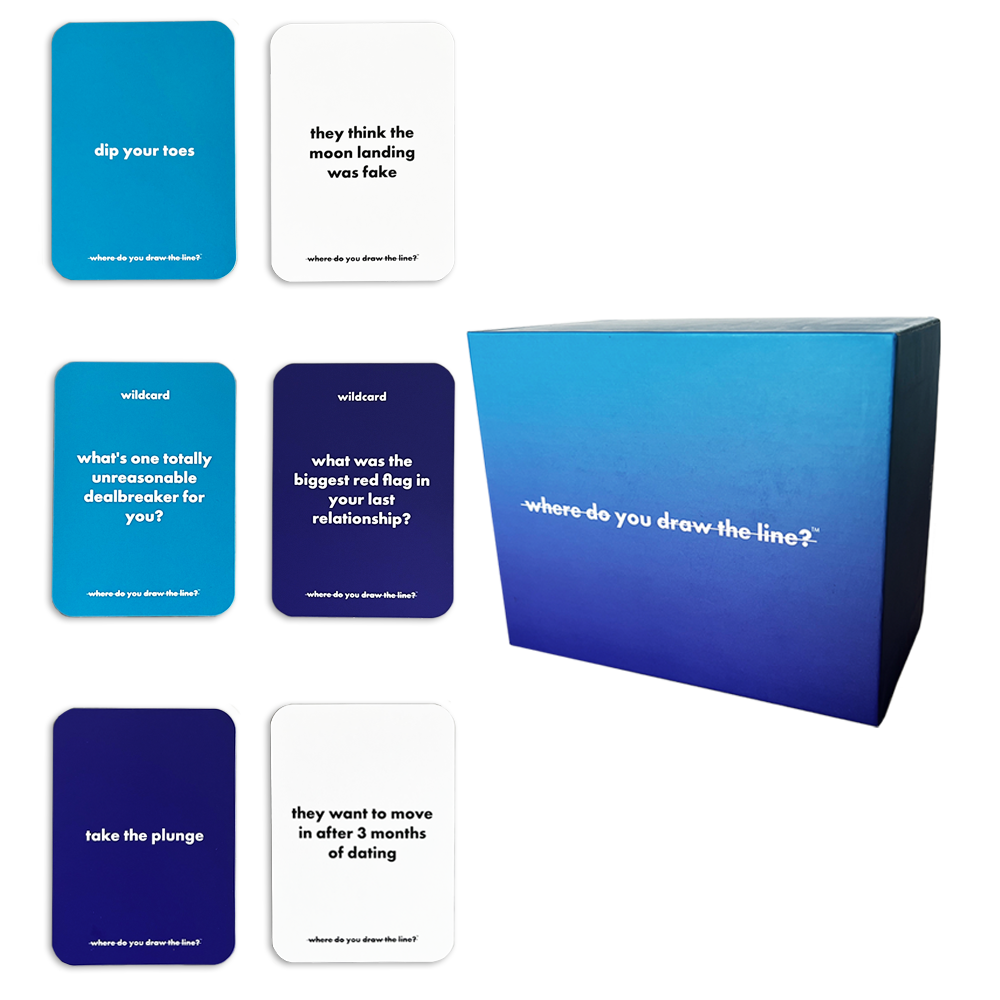 where do you draw the line card game