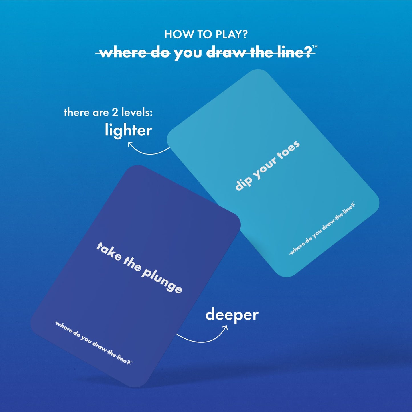 where do you draw the line card game